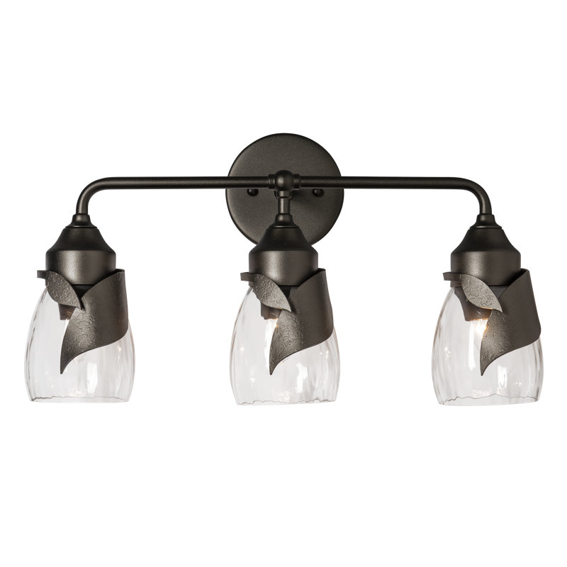 Lapas 3 - Light Dimmable Vanity Light, Water Clear, Oil Rubbed Bronze