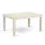 Ensemble de salle à manger 6 pièces comprenant une table de cuisine rectangulaire avec rallonge papillon, 4 chaises et une banquette, 107 x 152 cm, blanc lin-1663383885-1663383887