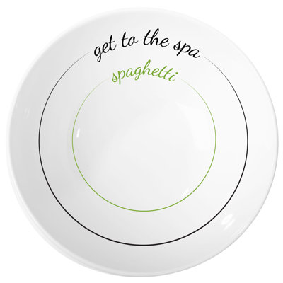 Get To The Spa Pasta Bowl