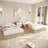 Twin Solid Wood Platform Bed Frame, Easy Assembly Space Saving
