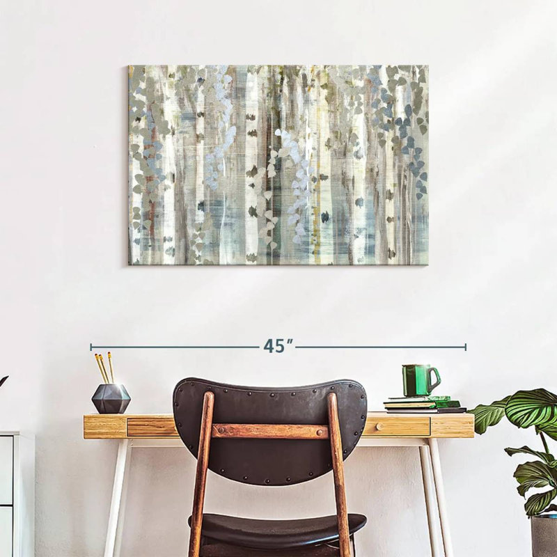 Avery Birch Wood Meadow, 24" H x 36" W