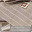Ensemble de housse de couette à rayures 100% coton lavé, avec tissage réversible teint en fil et artisanat double point, 3 pièces avec fermeture à glissière-125055403-133016313