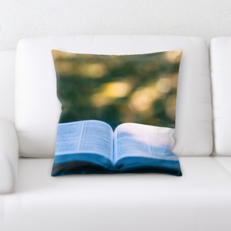 Coussin décoratif flou