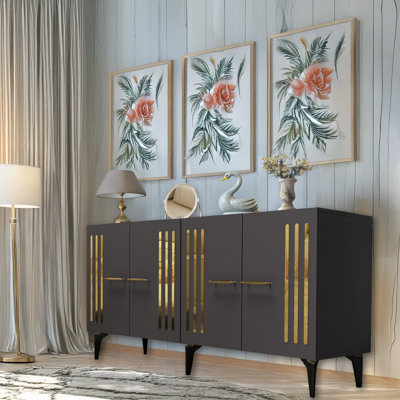 59'' Wide Multipurpose Console With Reflective Stripe
