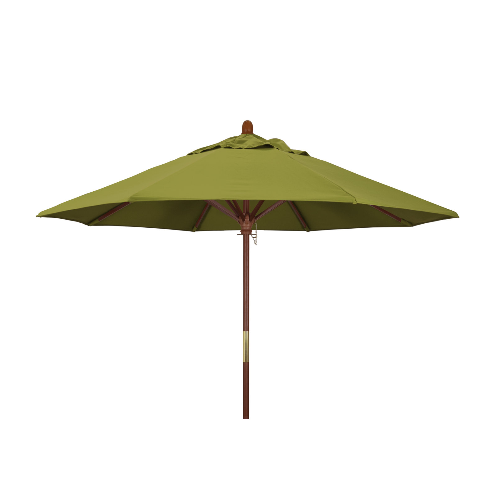Manford 108'' Outdoor Umbrella, Ginkgo Performance Canvas
