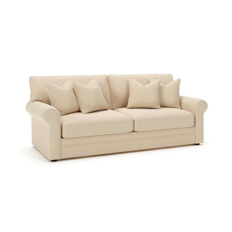 Charlie Queen Sleeper Sofa, Canvas Flax