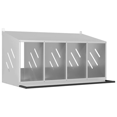 Chicken Nesting Box With 4 Compartments Metal