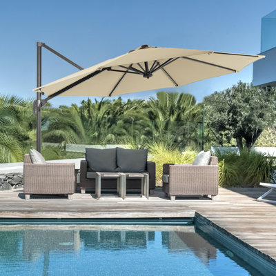 Rocca 132'' Cantilever Umbrella