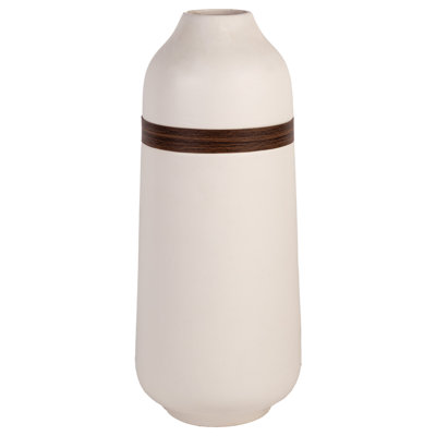 Vase en céramique 15,7 po - Décoration rustique élégante pour tout espace