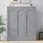 Grand lit escamotable mural avec tablettes