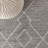 Bradsher Moroccan Beni Souk Gray/Cream Rug-2131693170