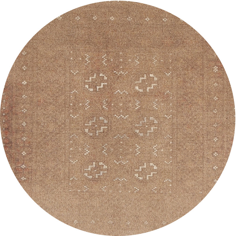 Tapis gris zone contemporaine, Rond 3 pi