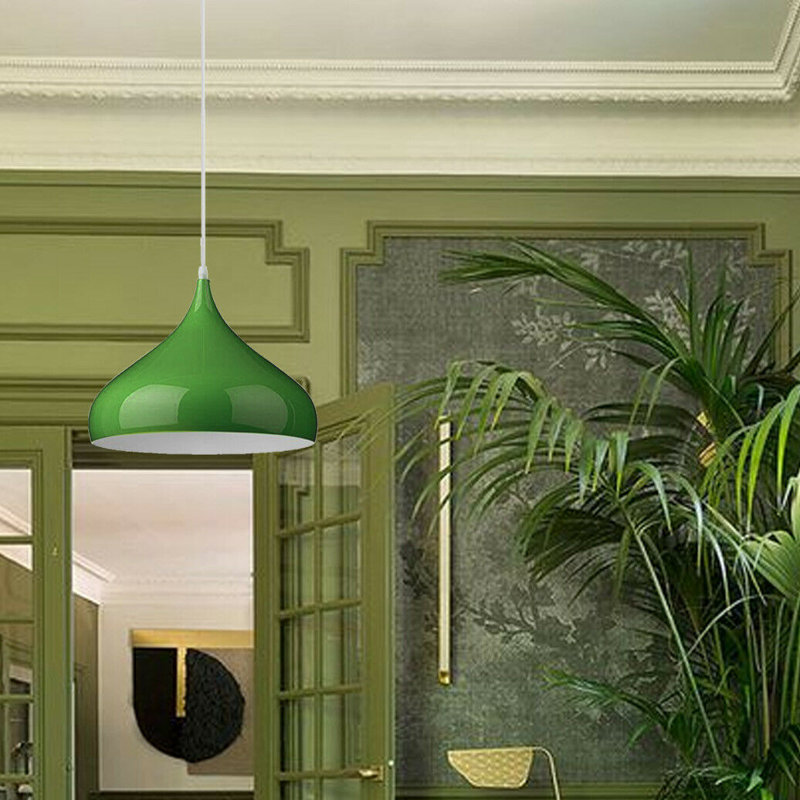 Ainsworth 1 - Light Single Pendant, Green