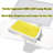 15-Watt LED Solar Power Dusk to Dawn Battery Operated Outdoor Security Spot Light with Motion Sensor