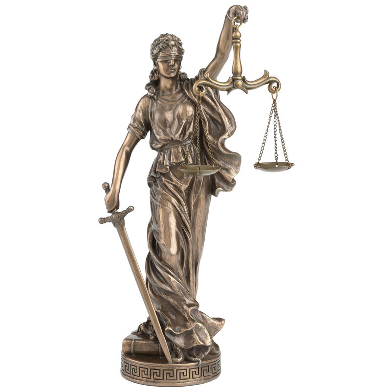 11.02 Figurine Bronze Poly Resin