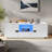 Modern High Glossy Rectangle Coffee Table With 2 Cabinets, One Drawer, 16 Colour Led Lights And An Open Shelf-509078120