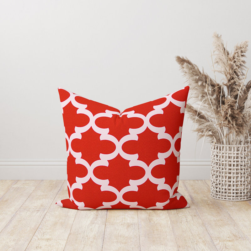 Housse de coussin en polyester Fynn, H 21 po x l 21 po