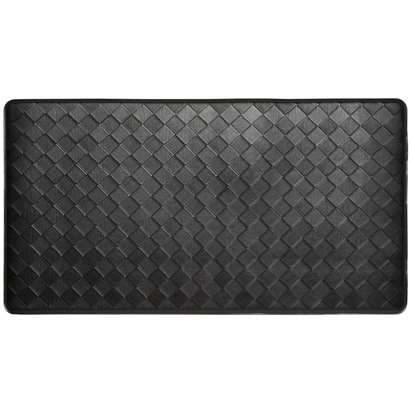Tapis anti-fatigue Botenton Trenton, Gris foncé, Rectangle 1 pi 5 po x 3 pi 3 po