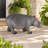 Hippopotamus Garden Statue