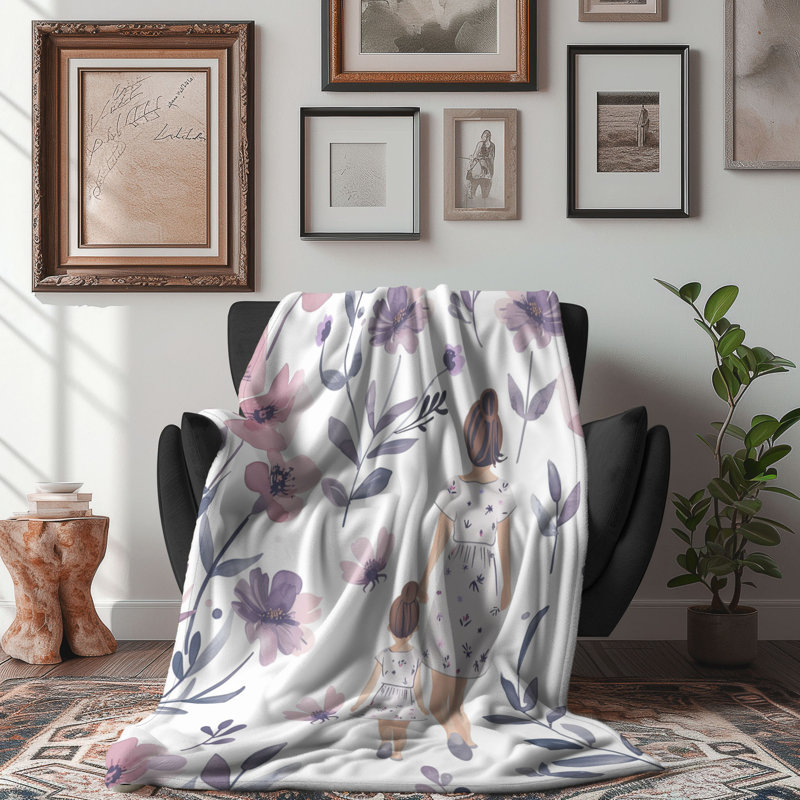 Doux amour - couverture de qualité supérieure 1 pièce, L 50 po x L 60 po