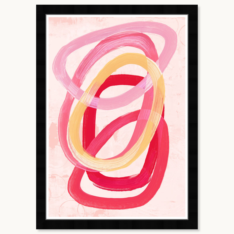 Forme abstraite II, Cadre noir
