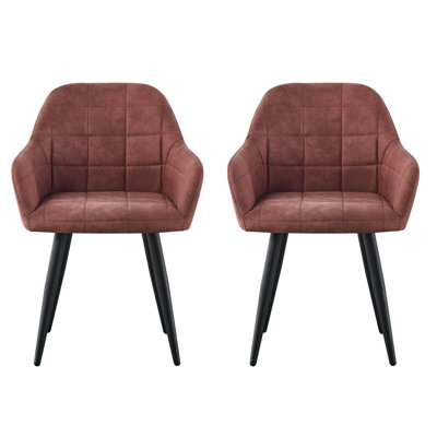 Aliauna 47cm H Upholstered Metal Armchair