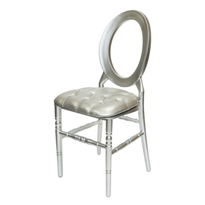 Chaise d'appoint empilable à dossier King Louis
