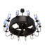 Tuscan Vineyard Downrod Ceiling Fan