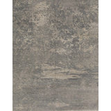 Hand-Knotted High-Quality Gray Area Rug