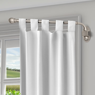 Leasie Adjustable Single Curtain Rod