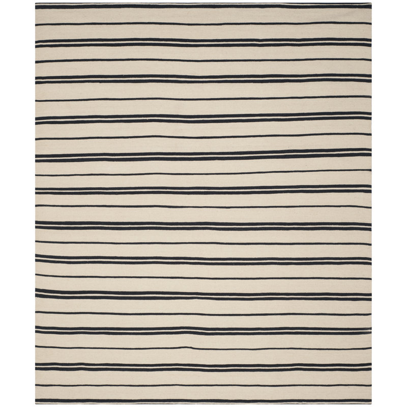Ralph Lauren Sagaponeck Stripe Wool Striped Rug, Rectangle 9' x 12'