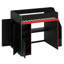 Lit mezzanine avec bureau et rangement Gaming