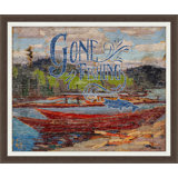 Gone Fishing Print