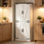 Grand garde-manger Colberta avec portes de style grange rustique et tablettes réglables pour un rangement et une organisation efficaces-130088539