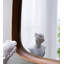 Miroir mural 27 po x 37 po avec cadre en bois Irrgeular
