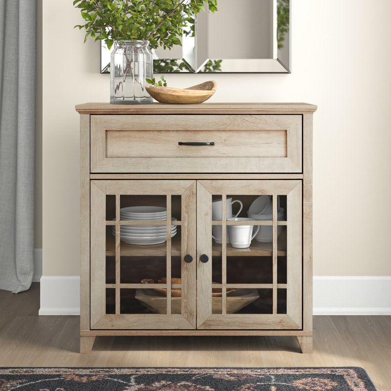 Halethorpe Accent Cabinet, White Oak
