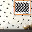 Abstract Non-Wall Damaging Wall Decal