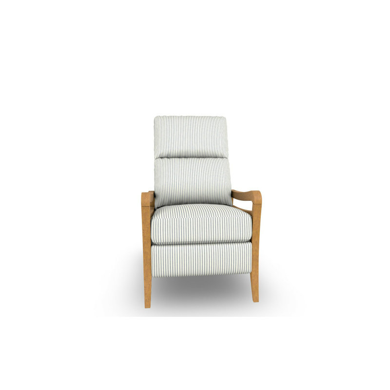 Fauteuil inclinable moderne, À la dérive, Bouleau couleur miel