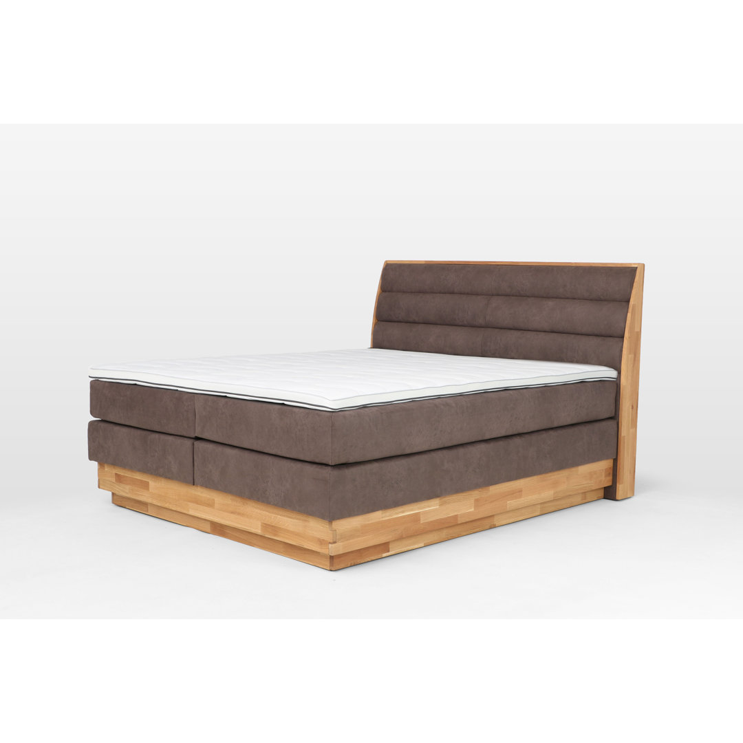 Boxspringbett Marissa mit Topper und Bettkasten