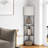 Yiu 3 Tier Corner Shelf  LED Floor Lamp