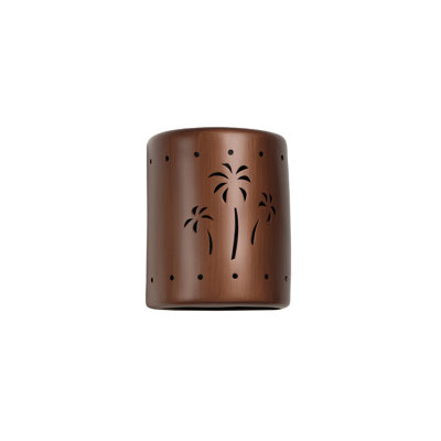 Lampe murale d'extérieur en céramique Hockinson, ampoule DEL incluse