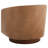 Bennett Vegan  Leather Swivel Barrel Chair-124793840