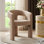 Chaise avec accoudoirs en fer Dalpat