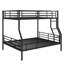 Lit double superposé au-dessus de grand lit double en métal-1043118123