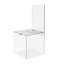 Boîte de 10 pi x 10 po x 21 po Transparent