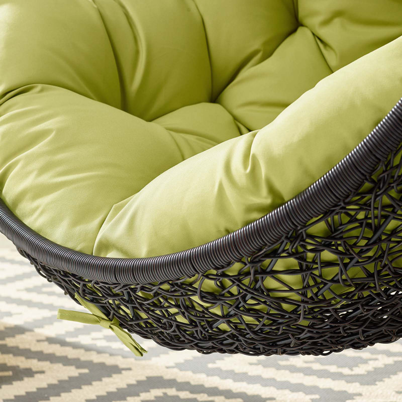 Chaise suspendue d'extérieur Encase de Modway, Péridot