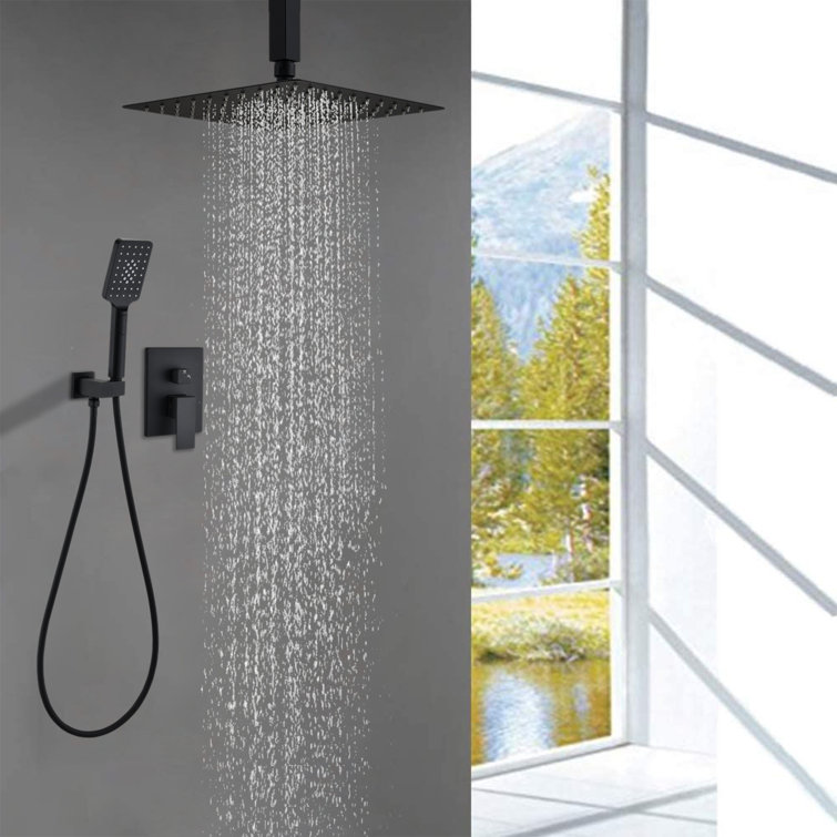 Système de douche complet avec valve brute