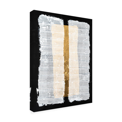 Michael Willett - Piliers blancs I - peinture sur toile tendue