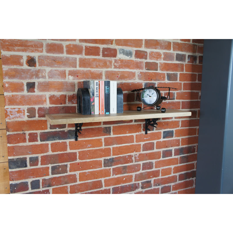 Ivins Mango Solid Wood Bracket Shelf