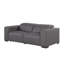 Causeuse inclinable électrique en cuir véritable luxueux avec appui-tête électrique-511816471